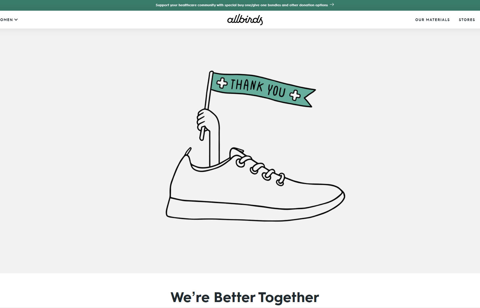 allbirds healthcare discount