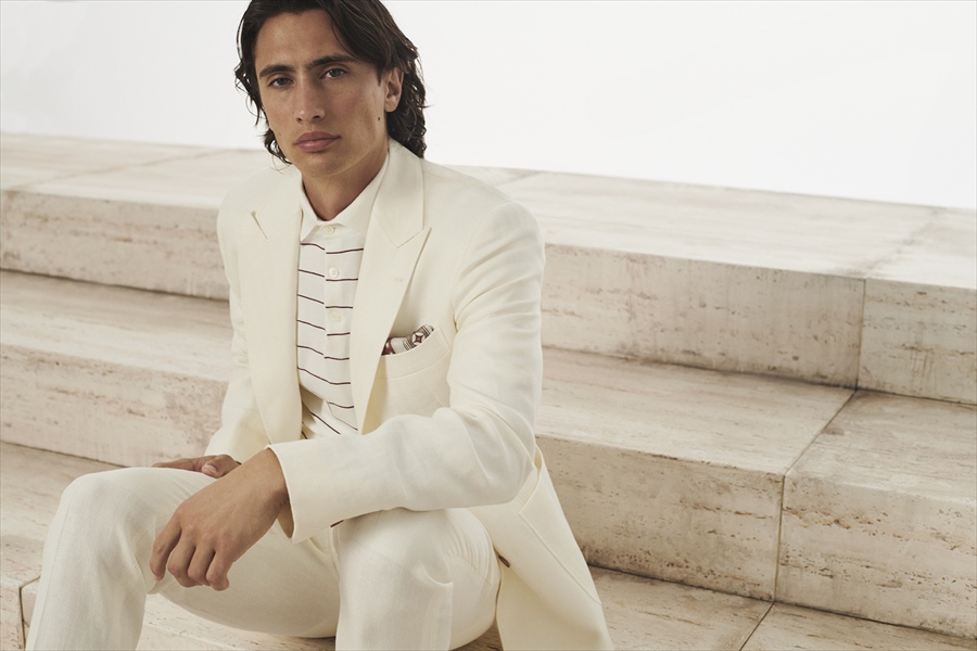 BRUNELLO CUCINELLI (ブルネロクチネリ ) ルック】「ブルネロ クチネリ」2023-24年秋冬メンズ
