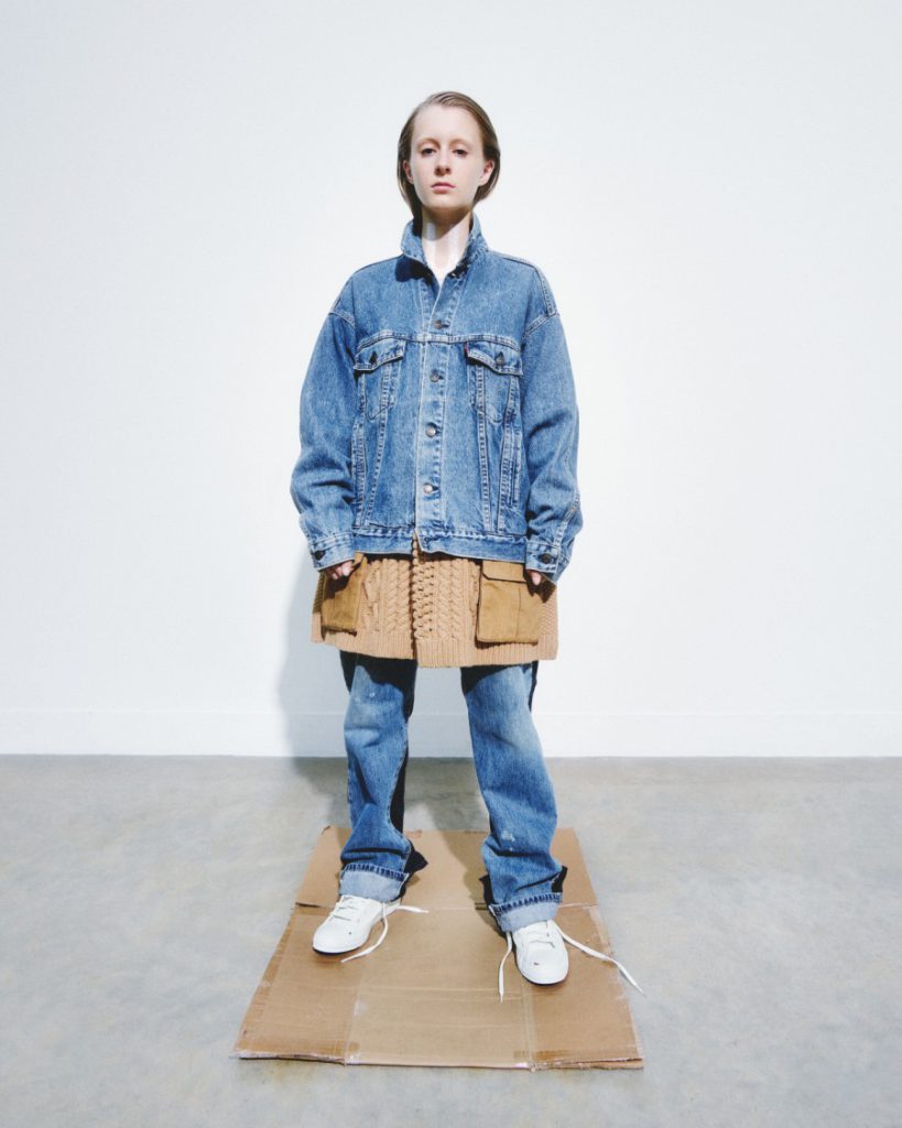 XL Levis × UNDERCOVER ハイブリッドトラッカー モッズコート 新作販売